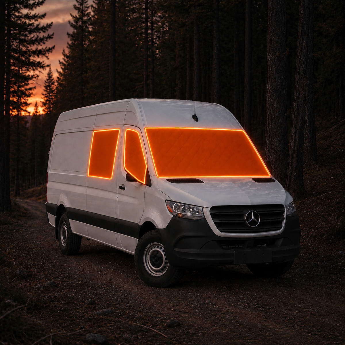 Mercedes Sprinter Window Cover - 6 Pack Bundle