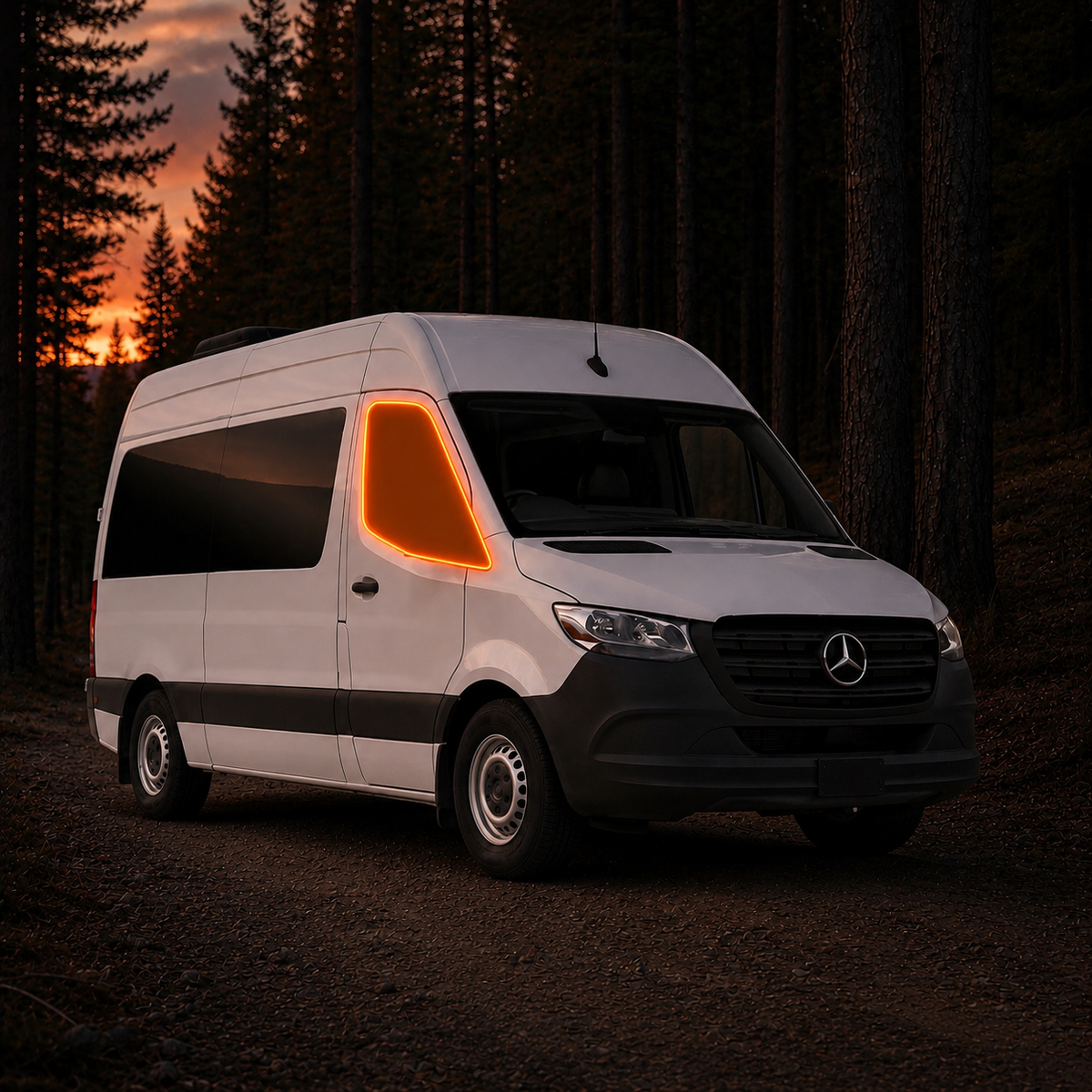 Mercedes Sprinter Window Cover - Driver / Passenger
Windows (Pair)