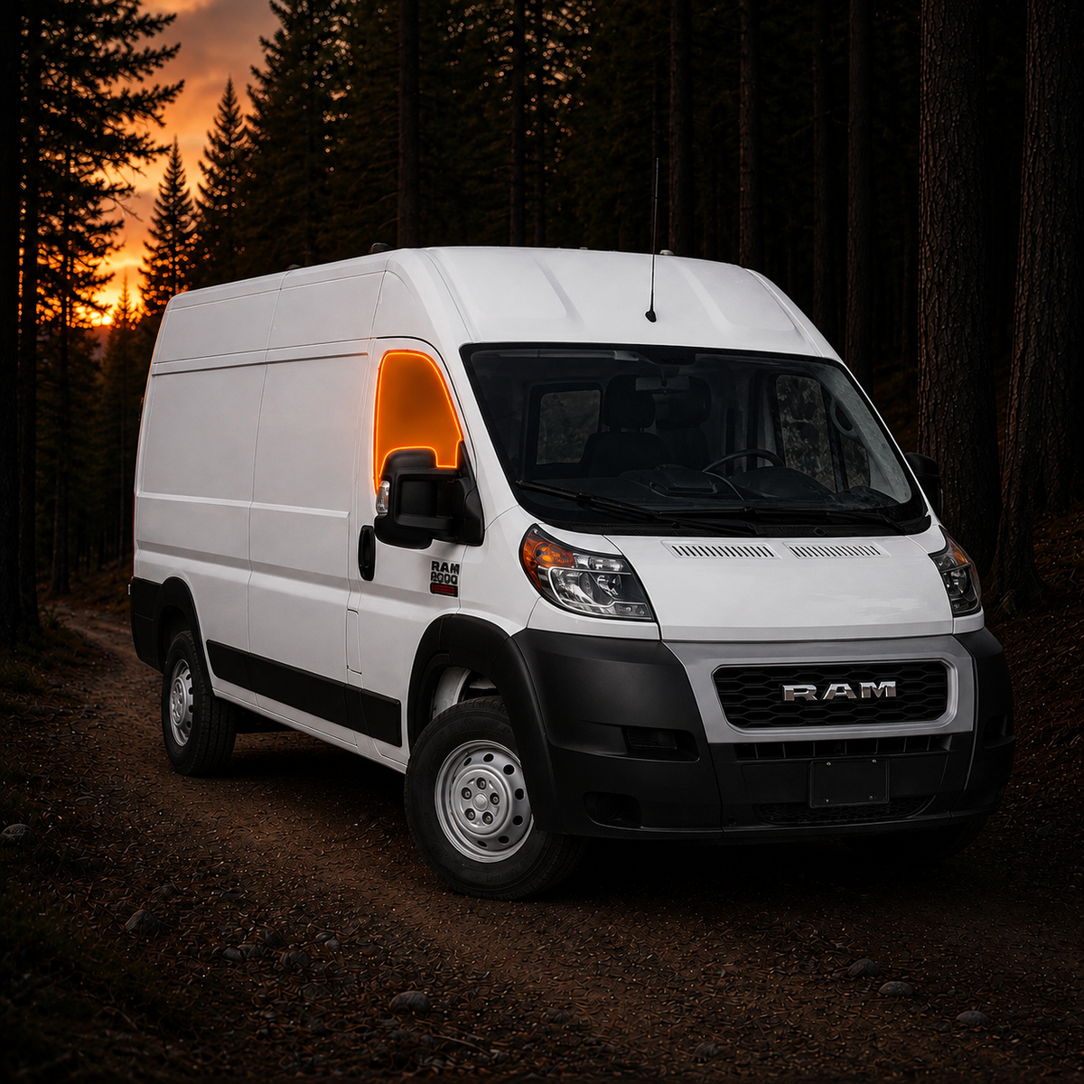 RAM Promaster Window Cover
- Driver / Passenger Windows
(Pair)