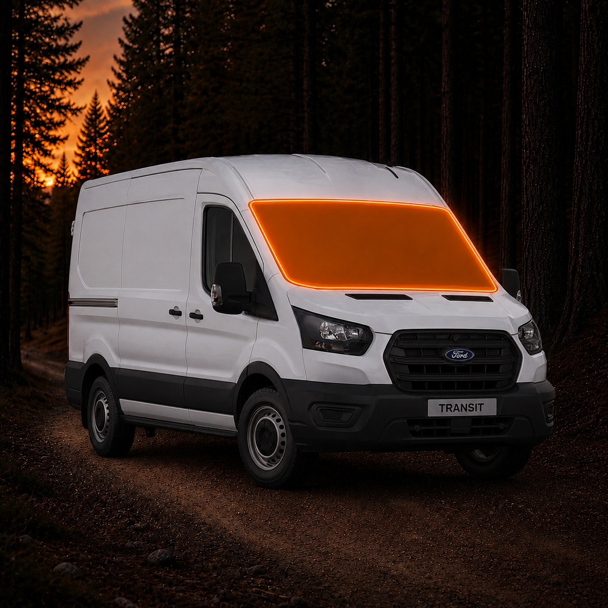 Ford Transit Window Cover -
Windshield