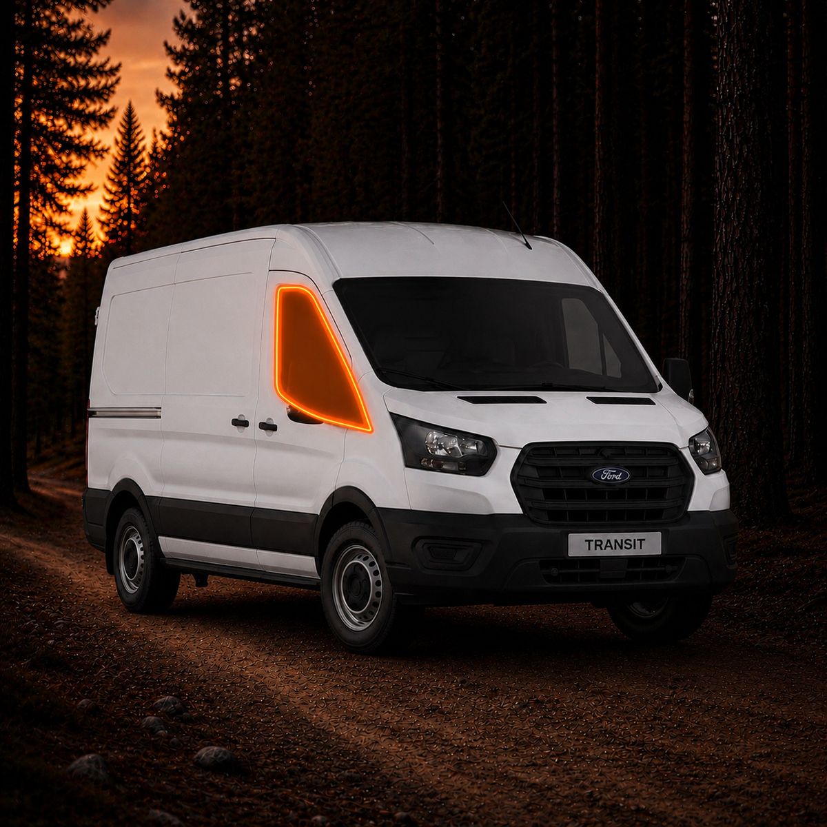 Ford Transit Window Cover - Driver / Passenger Windows
(Pair)